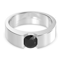 6.5mm Men's Classic Solitaire Band