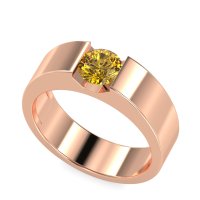 6.5mm Men's Classic Solitaire Band