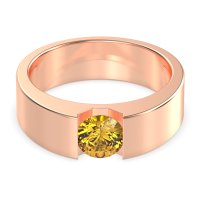 6.5mm Men's Classic Solitaire Band