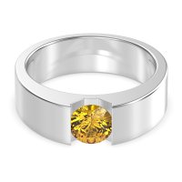 6.5mm Men's Classic Solitaire Band