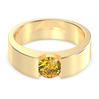 6.5mm Men's Classic Solitaire Band