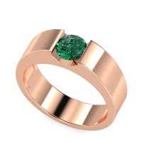 6.5mm Men's Classic Solitaire Band