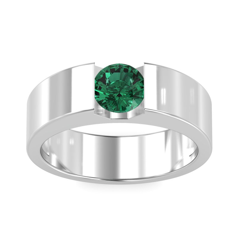 6.5mm Men's Classic Solitaire Band