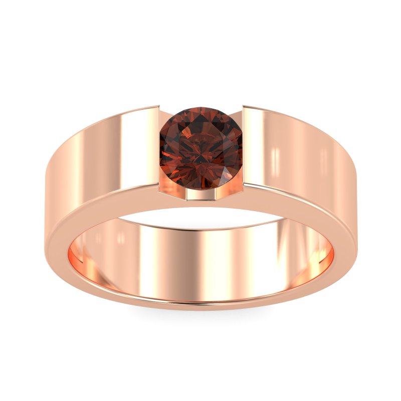 6.5mm Men's Classic Solitaire Band