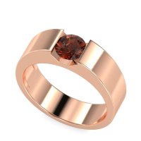 6.5mm Men's Classic Solitaire Band