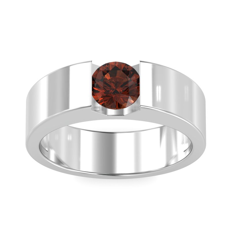 6.5mm Men's Classic Solitaire Band