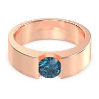 6.5mm Men's Classic Solitaire Band