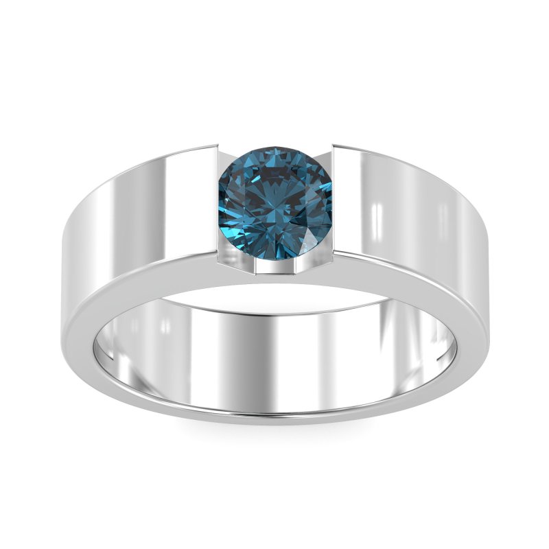 6.5mm Men's Classic Solitaire Band