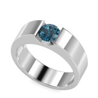 6.5mm Men's Classic Solitaire Band