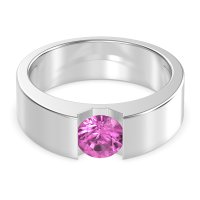 6.5mm Men's Classic Solitaire Band