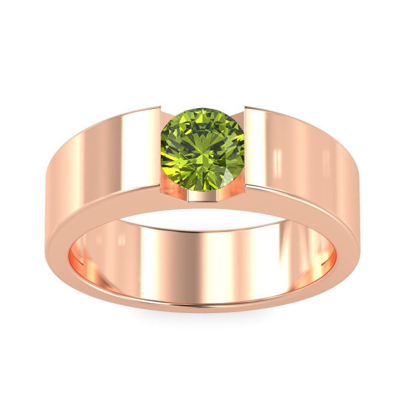 6.5mm Men's Classic Solitaire Band