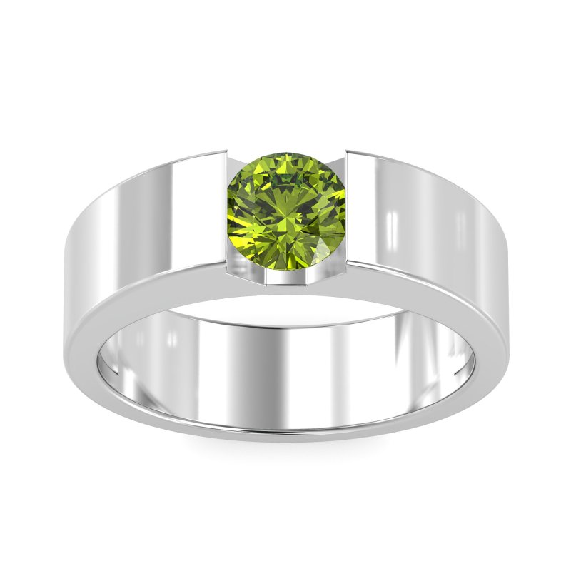 6.5mm Men's Classic Solitaire Band