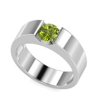 6.5mm Men's Classic Solitaire Band