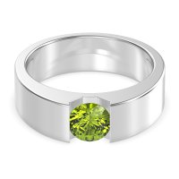 6.5mm Men's Classic Solitaire Band