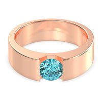 6.5mm Men's Classic Solitaire Band