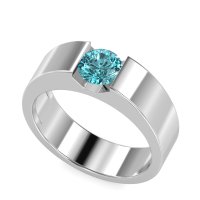 6.5mm Men's Classic Solitaire Band