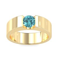 6.5mm Men's Classic Solitaire Band