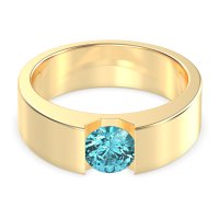 6.5mm Men's Classic Solitaire Band