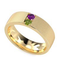 7mm Men's Sandblast Finish Band