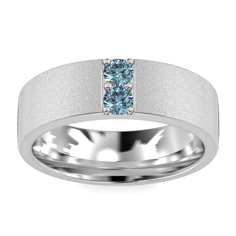 7mm Men's Sandblast Finish Band