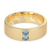 7mm Men's Sandblast Finish Band