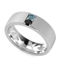 7mm Men's Sandblast Finish Band