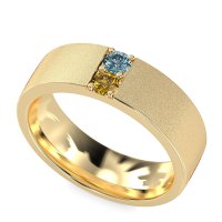 7mm Men's Sandblast Finish Band