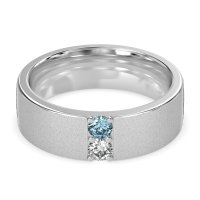 7mm Men's Sandblast Finish Band