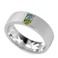 7mm Men's Sandblast Finish Band