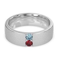 7mm Men's Sandblast Finish Band