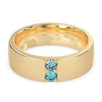 7mm Men's Sandblast Finish Band