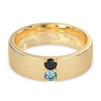 7mm Men's Sandblast Finish Band
