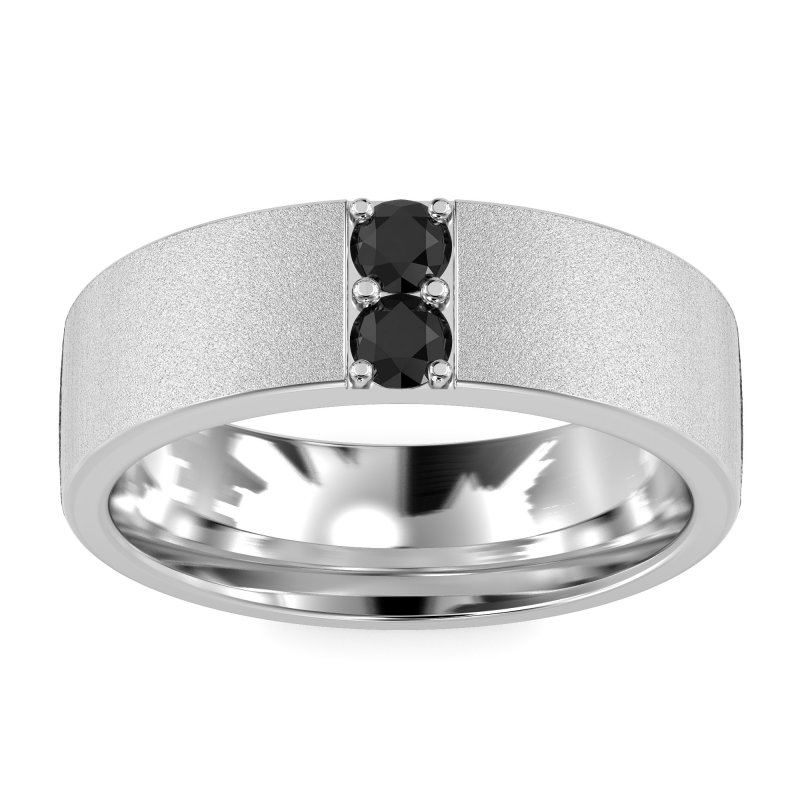 7mm Men's Sandblast Finish Band