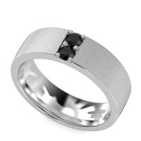 7mm Men's Sandblast Finish Band