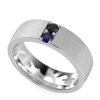7mm Men's Sandblast Finish Band