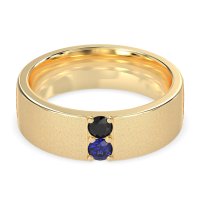 7mm Men's Sandblast Finish Band