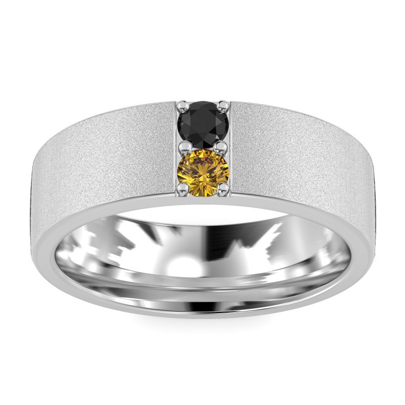 7mm Men's Sandblast Finish Band