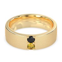 7mm Men's Sandblast Finish Band