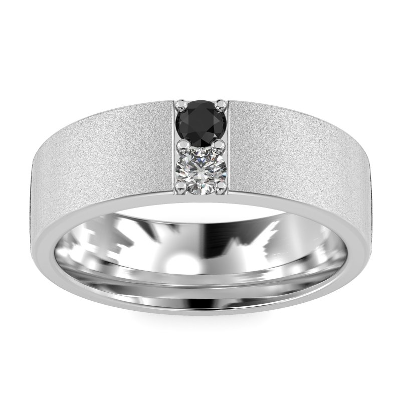 7mm Men's Sandblast Finish Band