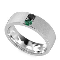 7mm Men's Sandblast Finish Band