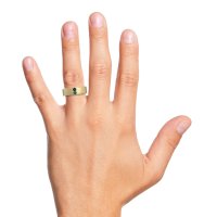 7mm Men's Sandblast Finish Band