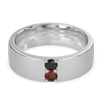 7mm Men's Sandblast Finish Band
