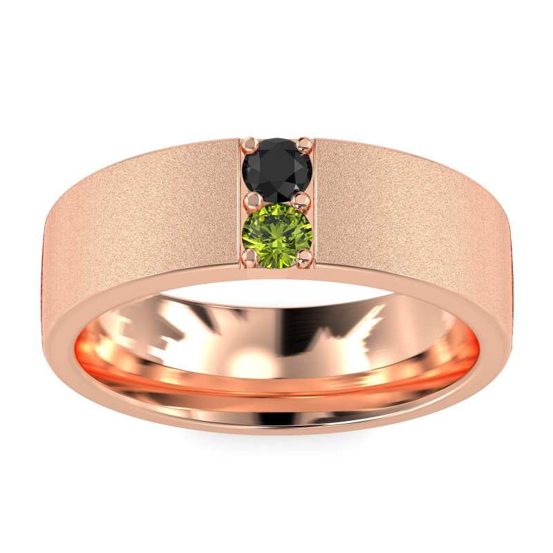 7mm Men's Sandblast Finish Band
