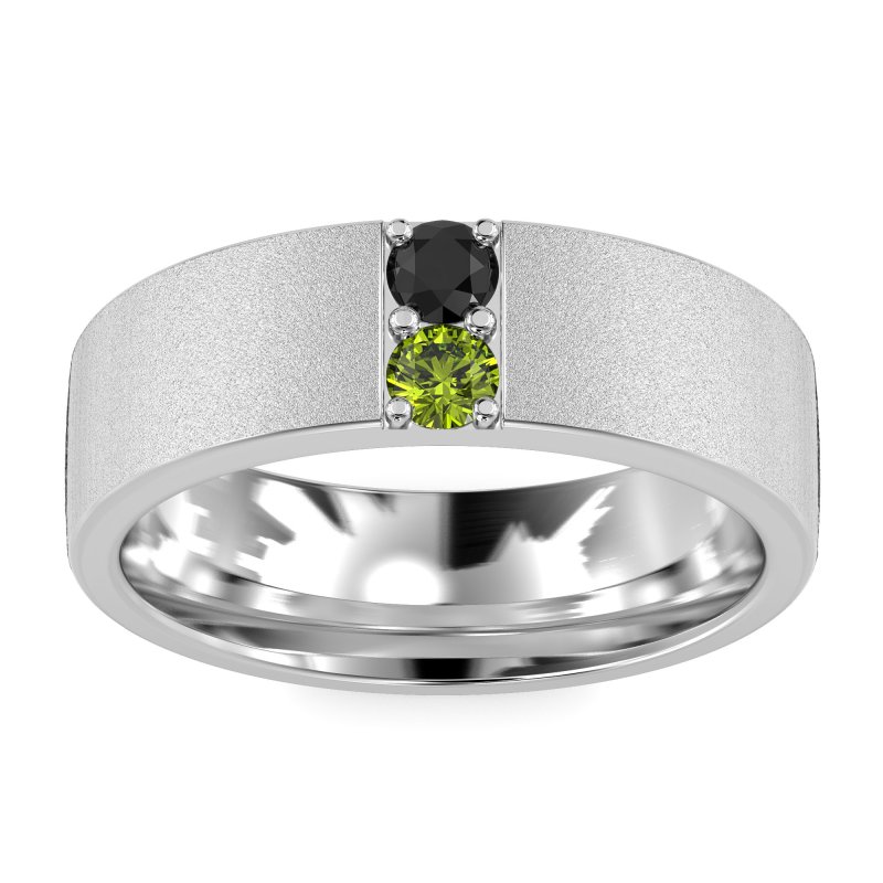 7mm Men's Sandblast Finish Band