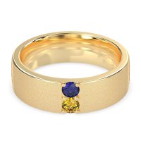 7mm Men's Sandblast Finish Band