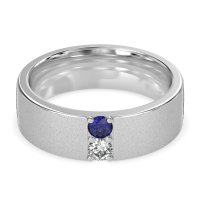 7mm Men's Sandblast Finish Band