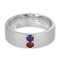 7mm Men's Sandblast Finish Band