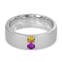 7mm Men's Sandblast Finish Band