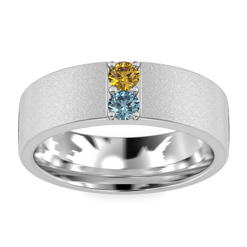 7mm Men's Sandblast Finish Band