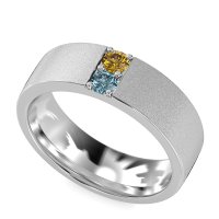 7mm Men's Sandblast Finish Band